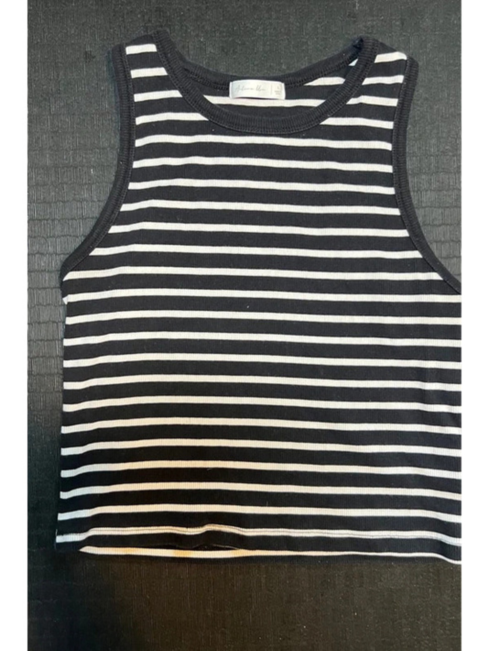 Stripped tank top